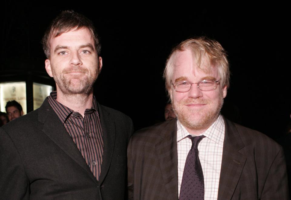 Paul Thomas Anderson and Philip Seymour Hoffman