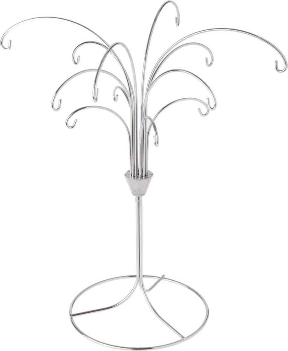 Bard&#39;s 12 Arm Silver-Toned Ornament Stand
