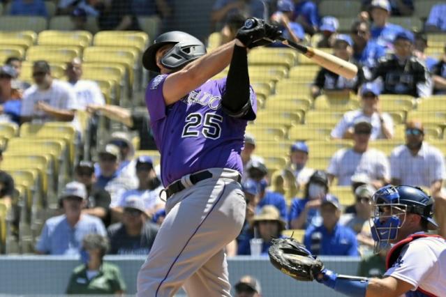 Angels acquiring Rockies' Randal Grichuk, C.J. Cron ahead of trade