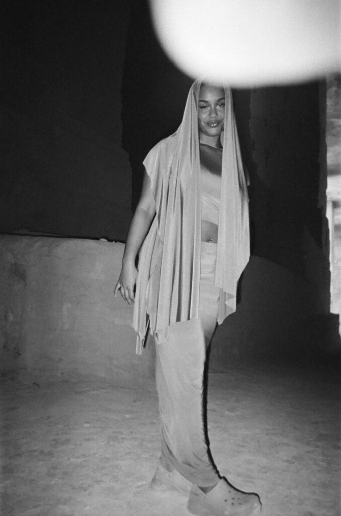 Jorja Smith on set for the ‘Try Me’ video (Picture: Derelle Elijah)