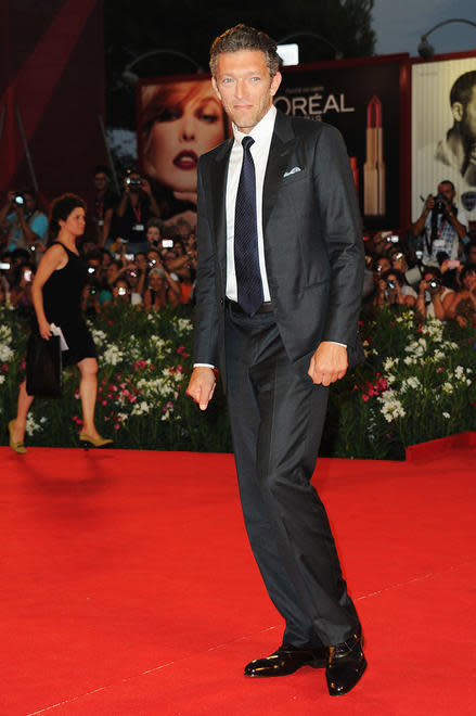 Vincent Cassel at the 'A Dangerous Method' Venice Film Festival premiere