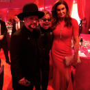 <p>With his Insta-game on-point, the singer captioned this Oscars photo of himself, <a rel="nofollow noopener" href="http://www.instyle.com/celebrity/caitlyn-jenner" target="_blank" data-ylk="slk:Caitlyn Jenner;elm:context_link;itc:0;sec:content-canvas" class="link ">Caitlyn Jenner</a>, and Boy George with: "Time for one last photo before the broadcast begins." </p>