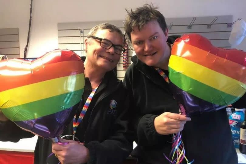 John and Luke Conway, co-founders of LGBT Charity UK
