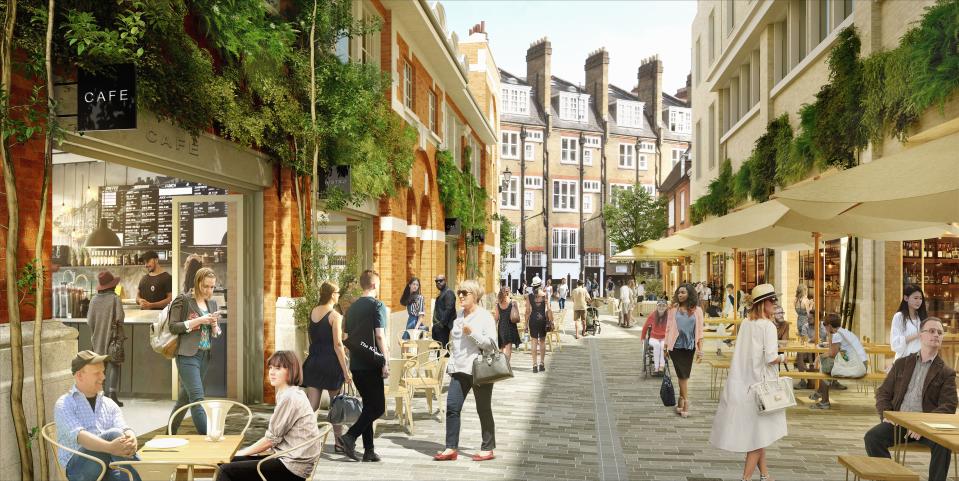 Grosvenor is looking to create new shops and restaurants in Mayfair (Grosvenor)