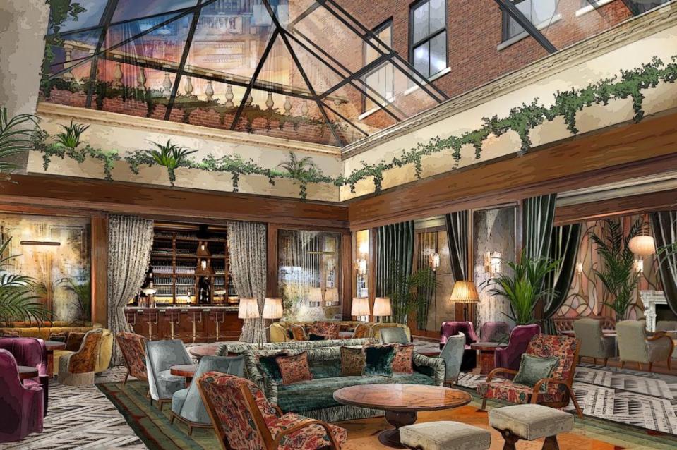 Membership Collective Group wants to beef up its membership base through new clubs like The Ned (pictured: a rendering of the planned The Ned NoMad in New York City). Membership Collective Group