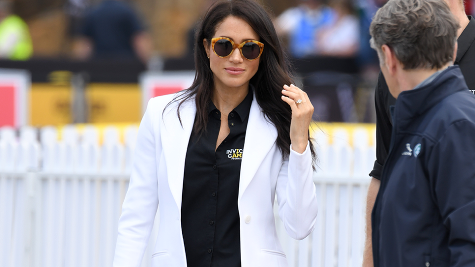 Meghan Markle reportedly didn’t tell <a href="https://au.lifestyle.yahoo.com/thomas-markle-warn-daughter-meghan-scientology-040140755.html" data-ylk="slk:her father Thomas Markle;elm:context_link;itc:0;sec:content-canvas;outcm:mb_qualified_link;_E:mb_qualified_link;ct:story;" class="link  yahoo-link">her father Thomas Markle</a> she’s pregnant because she felt too ‘bruised’ and ‘raw’ given their history. Photo: Getty