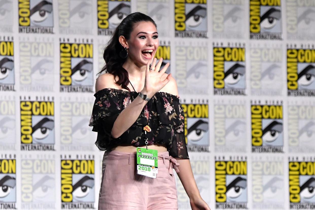 Making history: Transgender actor Nicole Maines will play the character Nia Nal aka Dreamer in Supergirl: Getty Images