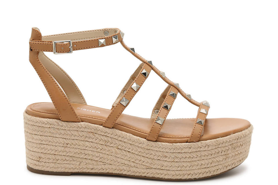 studded sandals, marc fisher, studded espadrilles 