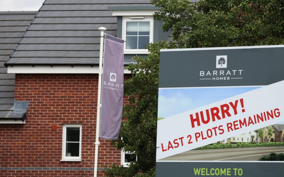 Barratt homes sale