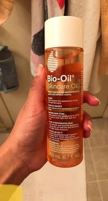 A bottle of Bio-Oil