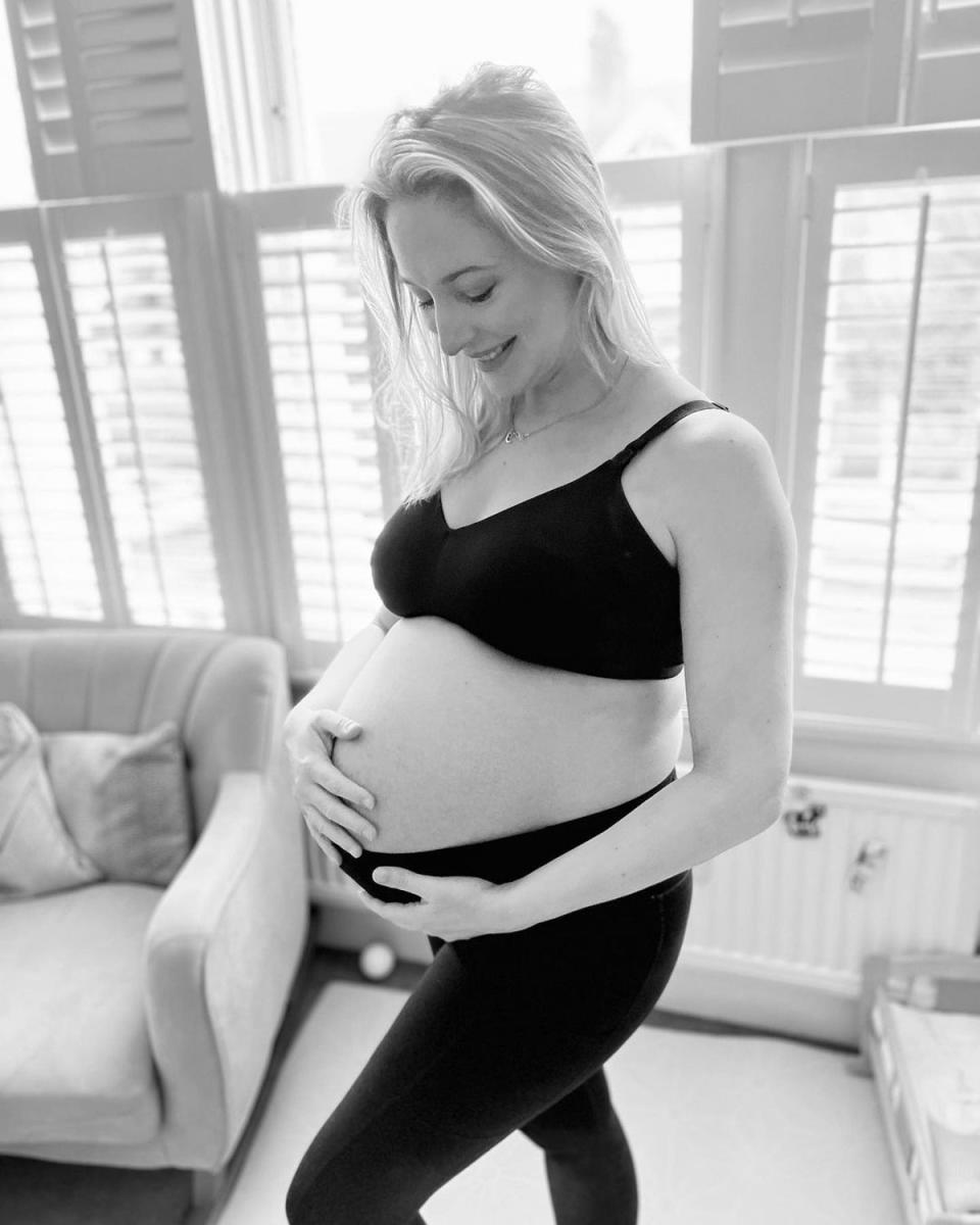 Ali Bastian admitted she wasn’t initially sold on her new daughter’s name (Instagram)