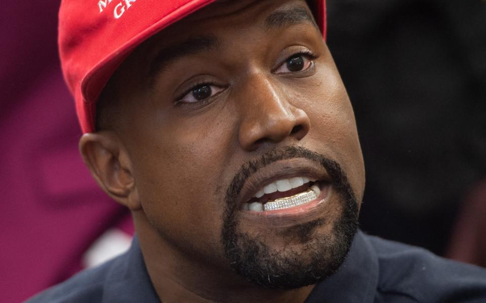 Ye, formerly named Kanye West, has had his ban from Twitter reinstated - SAUL LOEB/AFP via Getty Images