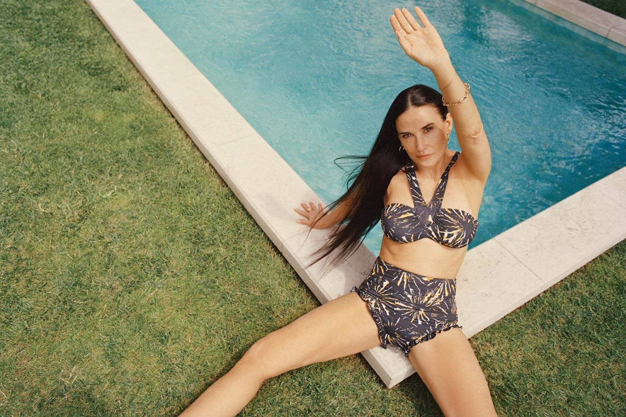 Demi Moore with andie swim