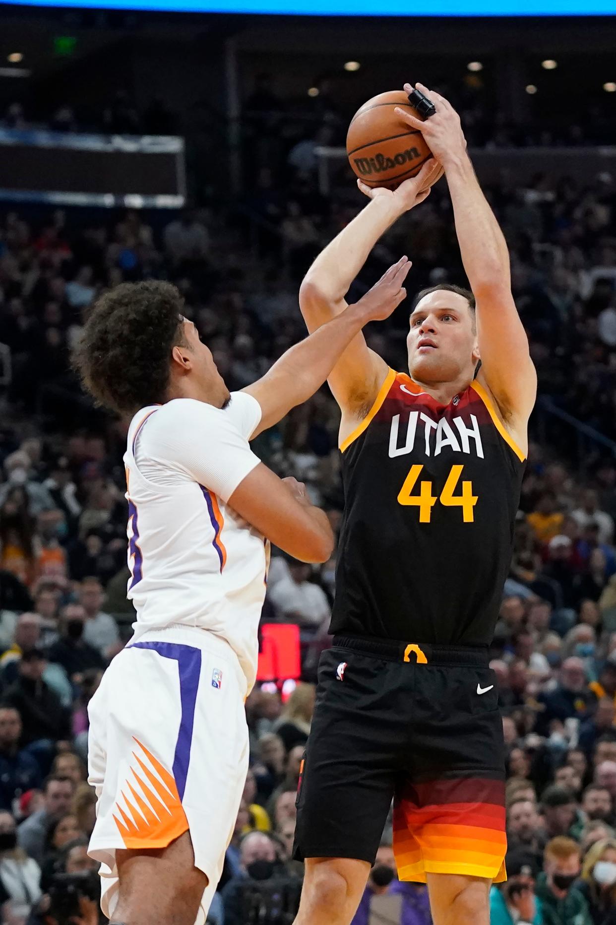 Phoenix Suns trade speculation continues to involve the Utah Jazz's Bojan Bogdanovic.