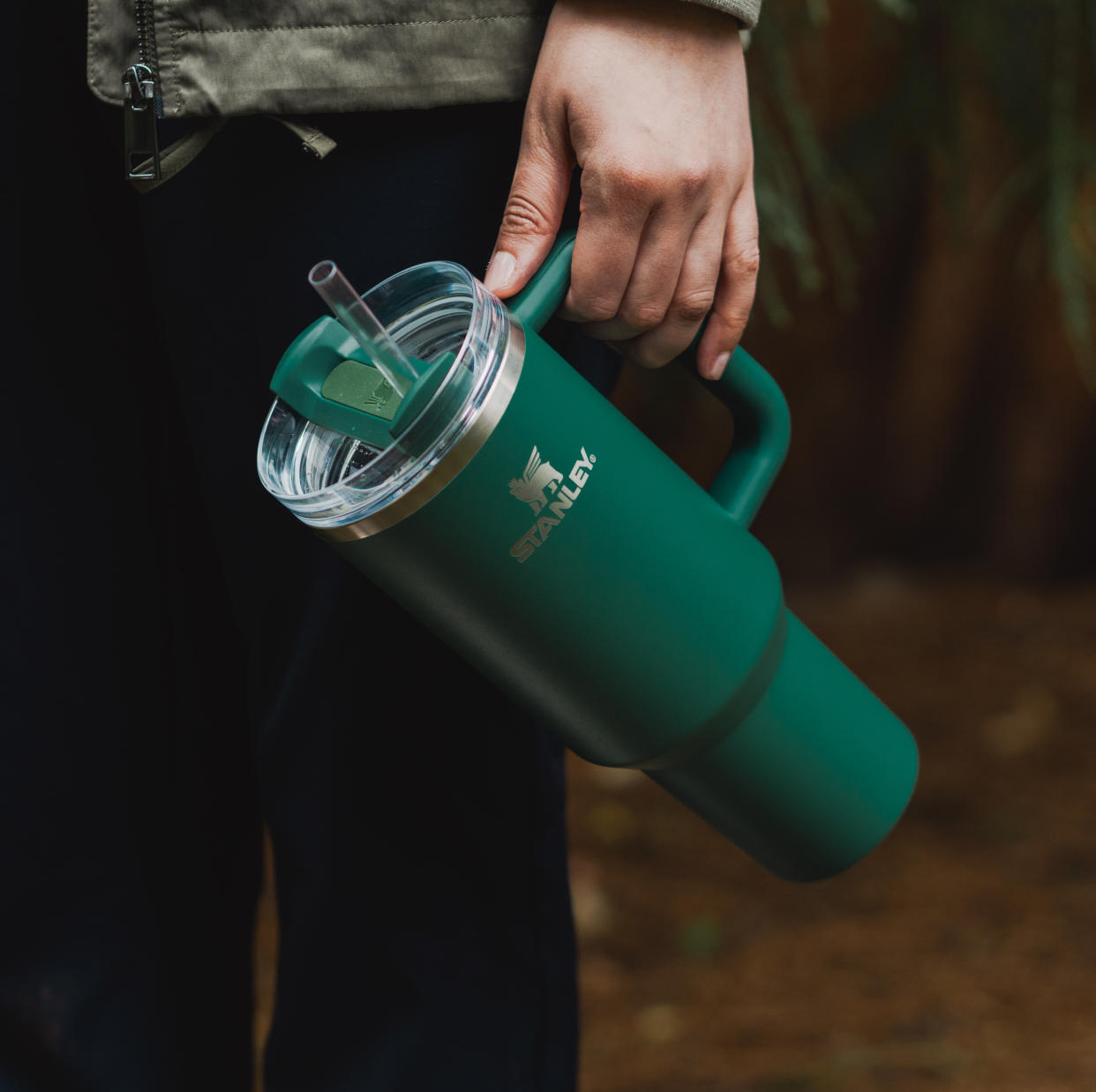 You'll never be dehydrated again with this mammoth water tumbler from Stanley. (Stanley)