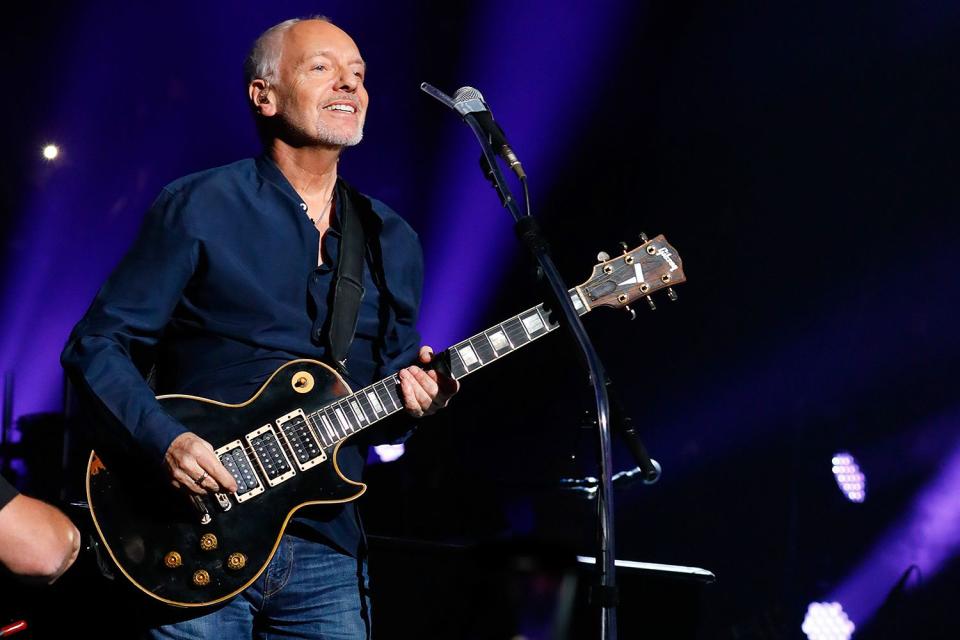 <p>Myrna M. Suarez/Getty Images</p> Peter Frampton at Madison Square Garden on May 9, 2019 in New York City