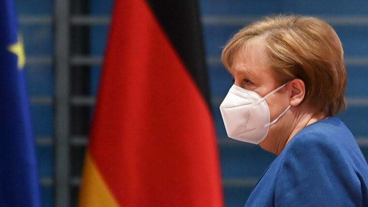 Angela Merkel dringt bei den Ländern auf eine Verlängerung des Lockdowns über den Januar hinaus. Foto: dpa