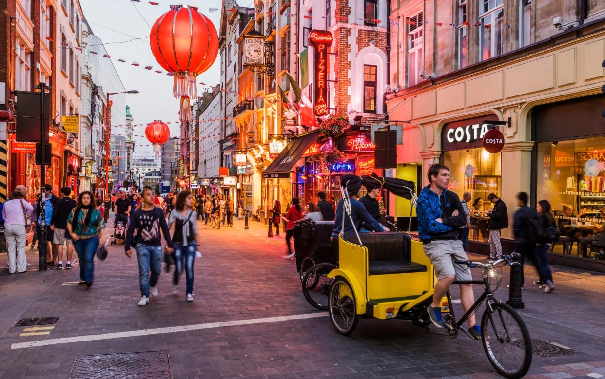 Vibrant Chinatown sits in the heart of Soho