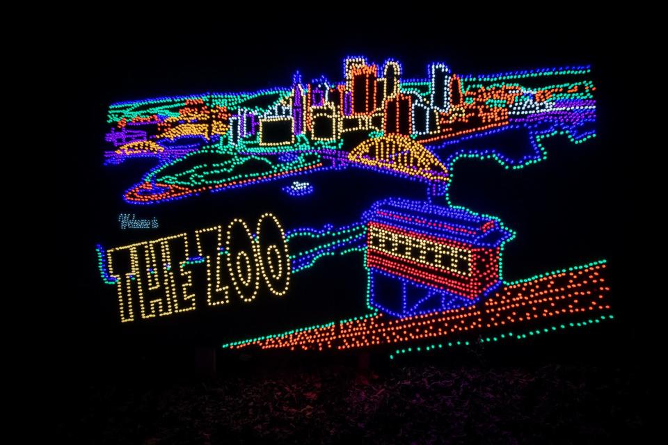 Zoo Lights returns to the Pittsburgh Zoo & Aquarium, select nights Nov. 24 through Dec. 30.