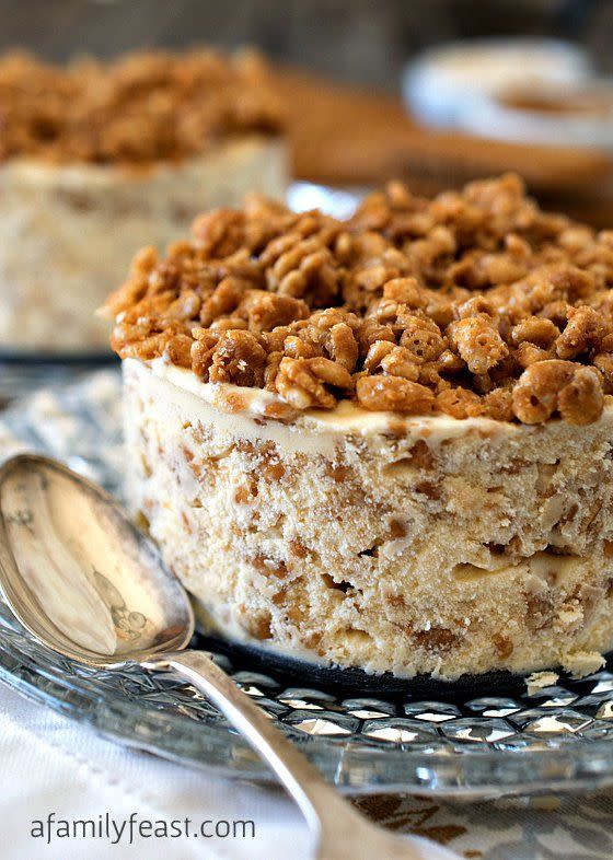 Biscoff Crunch Ice Cream Cake