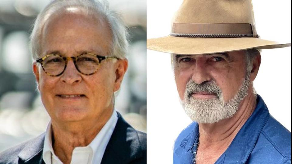 Phil Cromer, left, and Mike Sutton, are running in a special election for Beaufort Mayor.