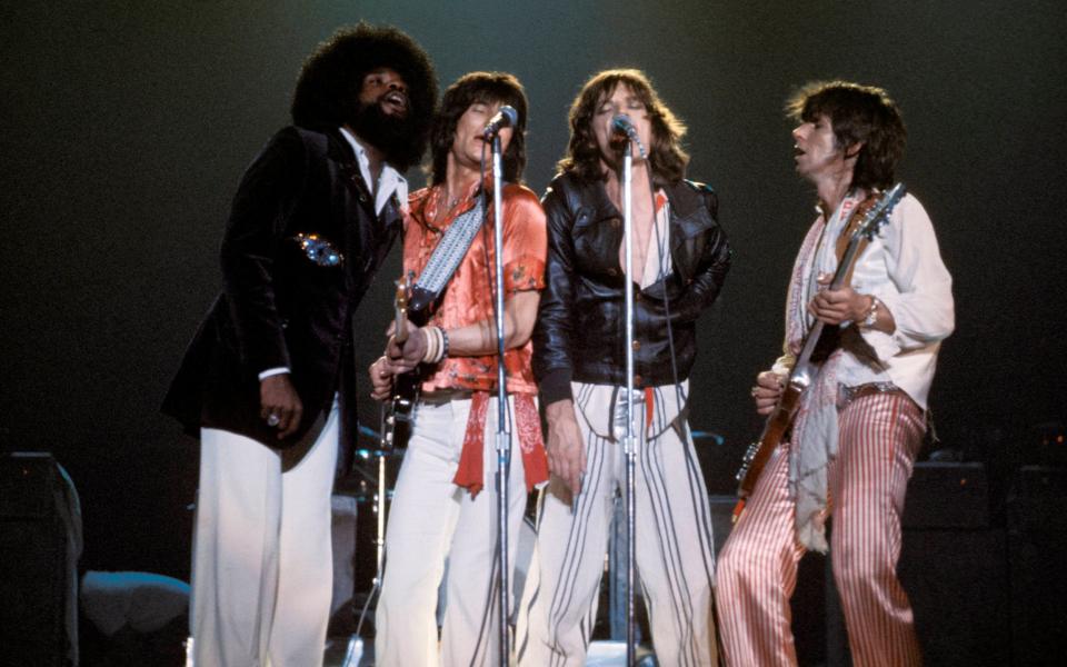 Billy Preston on stage with the Rolling Stones in Redferns - Redferns 