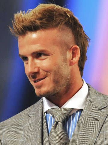 2010 FIFA World Cup Organising Committee South Africa David Beckham attends the 2010 Soccer World Cup Final Draw on December 4, 2009, in Cape Town, South Africa.