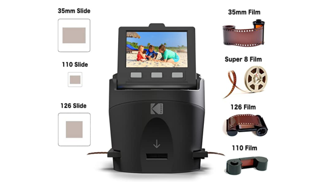 Kodak Digital Scanza Scanner Film Converts Slide