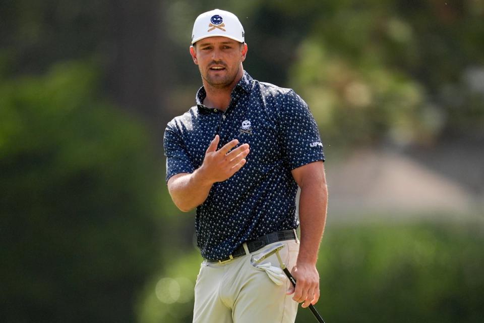 Bryson DeChambeau has not made the Paris 2024 selection  (Copyright 2024 The Associated Press. All rights reserved)