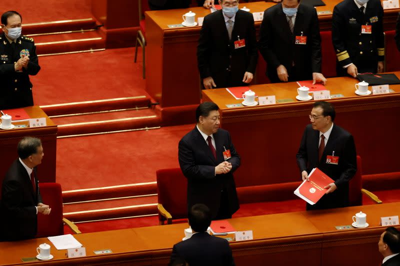 Closing session of the National People's Congress (NPC) in Beijing