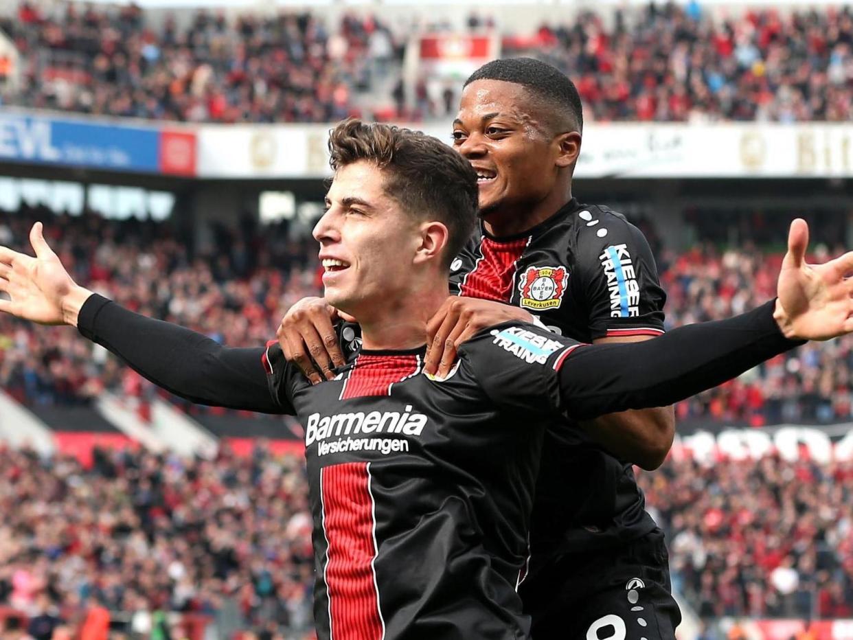 Kai Havertz is in line for a big-money move to the Premier League: Getty