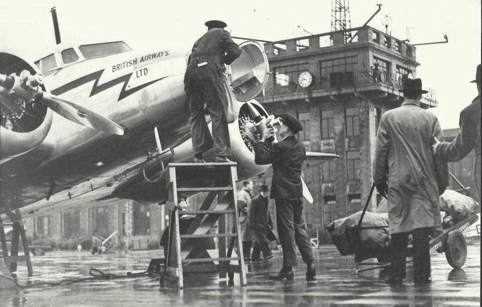 The formation of British Airways, formerly Aircraft Travel and Transport.