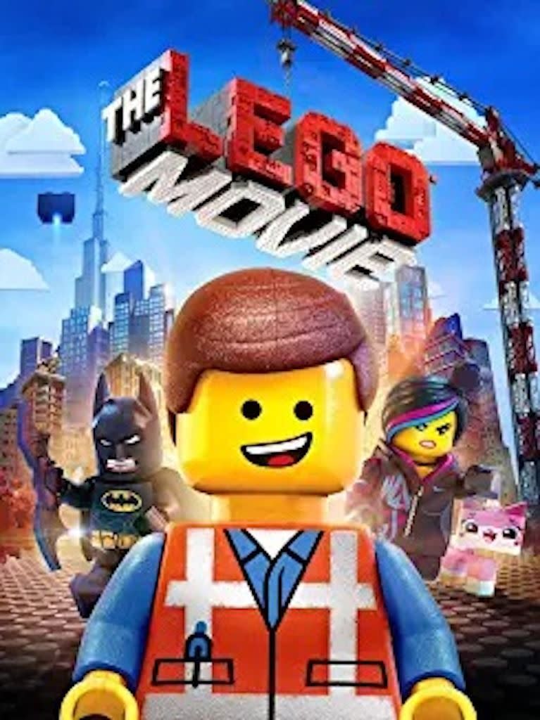 <p>Amazon Prime</p><p><a href="https://www.amazon.com/Lego-Movie-Chris-Pratt/dp/B00IDH9RH4?tag=syn-yahoo-20&ascsubtag=%5Bartid%7C10070.g.22880236%5Bsrc%7Cyahoo-us" rel="nofollow noopener" target="_blank" data-ylk="slk:Shop Now;elm:context_link;itc:0;sec:content-canvas" class="link ">Shop Now</a></p><p>This animated movie featuring LEGO characters will enthrall and excite. In it, you’ll watch Emmet (voiced by Chris Pratt) as he embarks on a truly epic journey to save the universe from an evil tyrant (voiced by Will Ferrell) from taking over the world.</p>