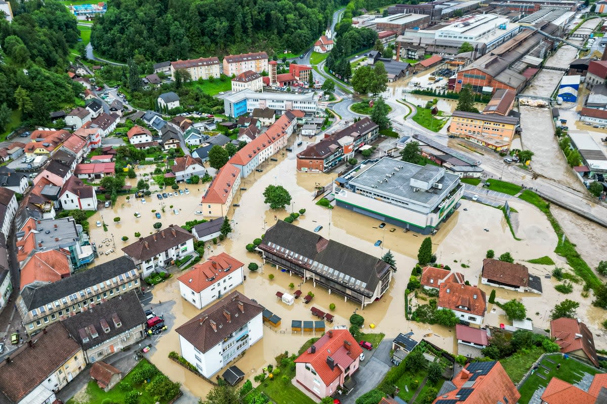 Slovenia Floods (Copyright 2023 The Associated Press. All rights reserved)