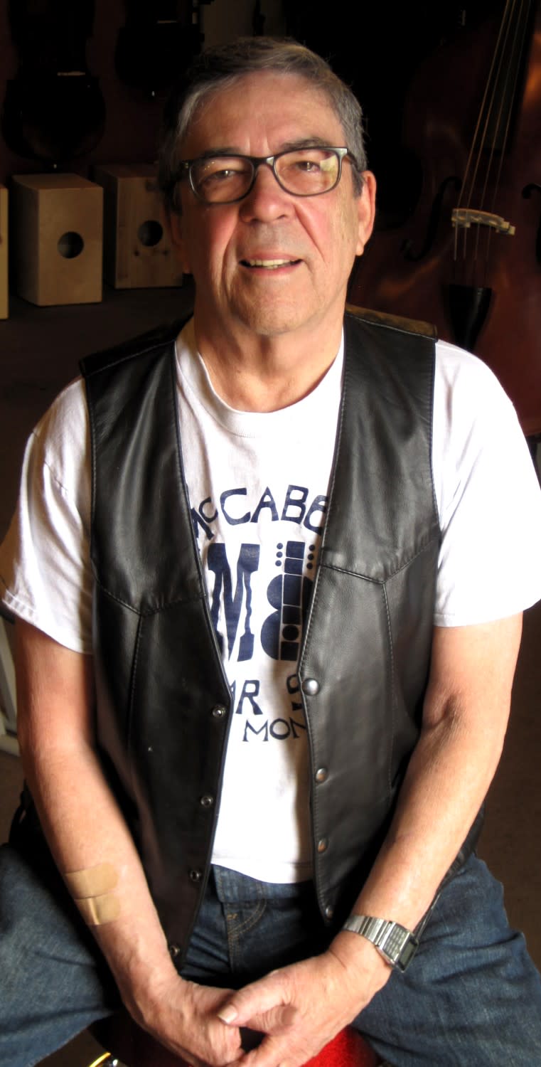 Bob Riskin, co-owner of McCabe's Guitar Shop.