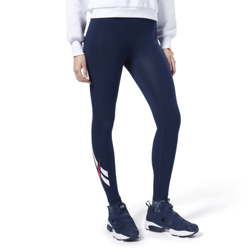 Classics Vector Logo Legging. Image via Reebok.