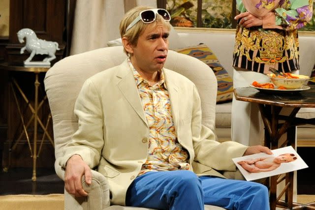 Dana Edelson/NBCU Photo Bank/NBCUniversal via Getty Images Fred Armisen as Stewart in the 'Saturday Night Live' sketch 'The Californians'