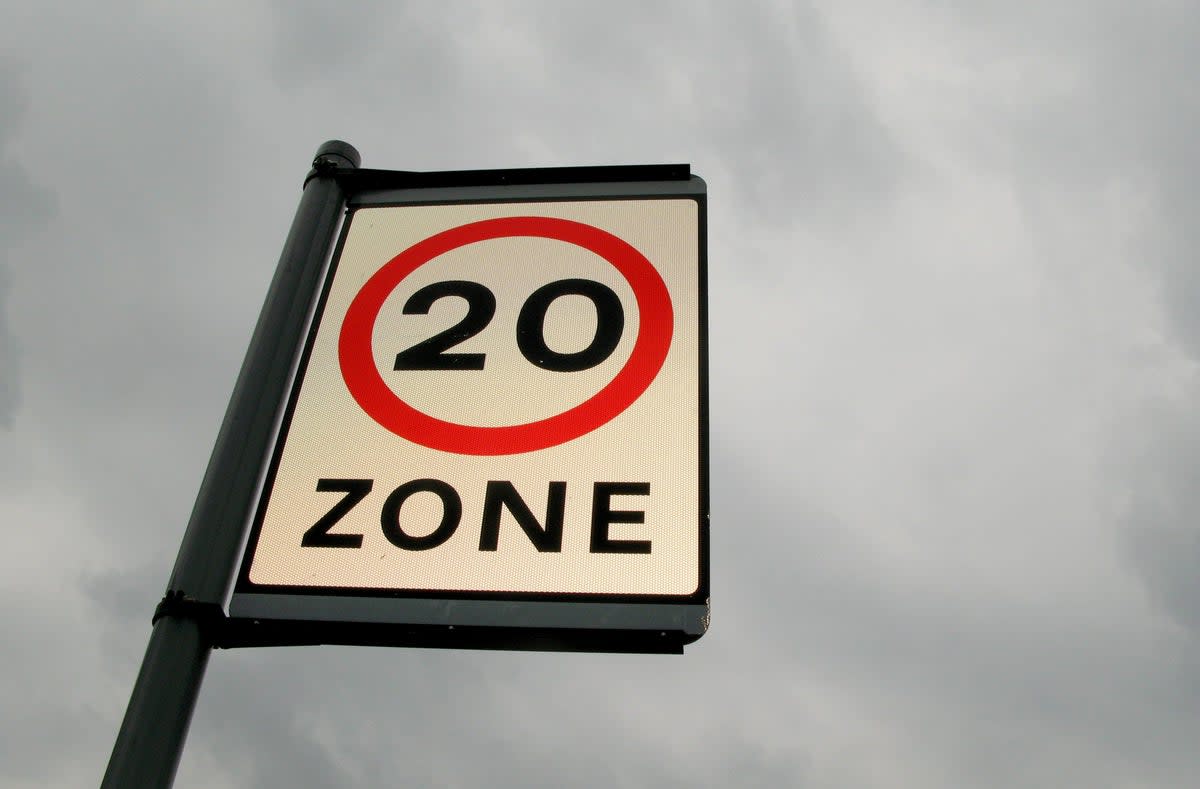 The UK’s first 20mph zone was introduced in Tinsley, Sheffield, back in 1991 (PA)