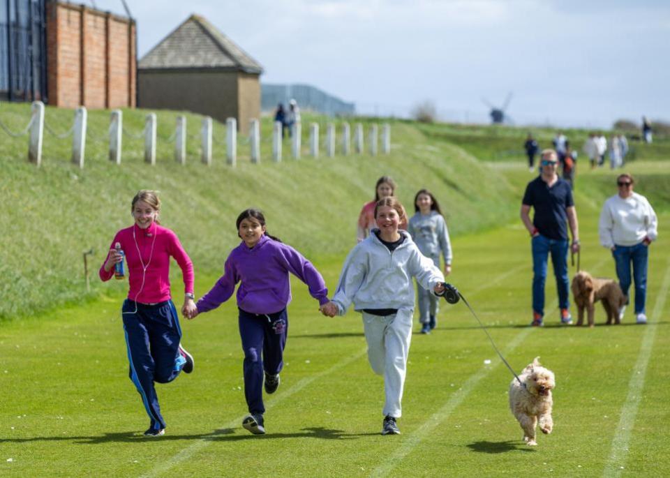 The Argus: Children ran for hours to raise money