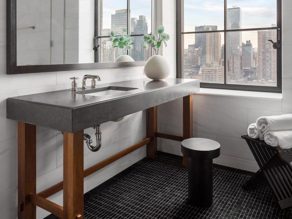 A bathroom in Penthouse A at Stella Tower