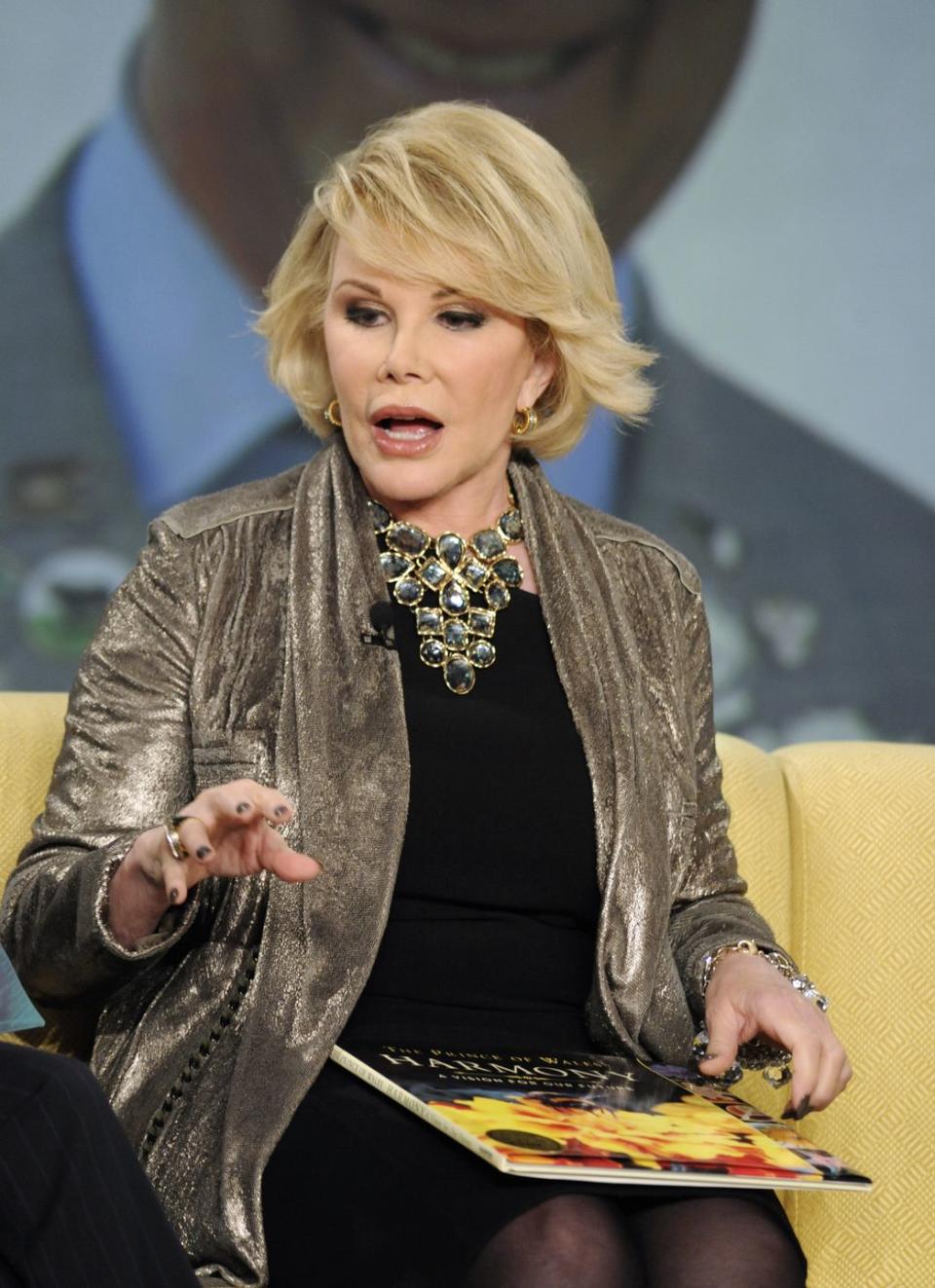 When Joan Rivers brought up Mel Gibson.