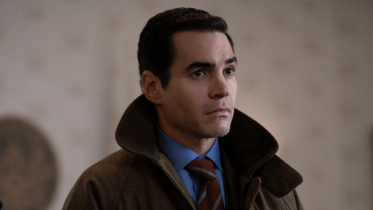  Ramón Rodríguez as Will Trent in a coat in Will Trent season 2. 