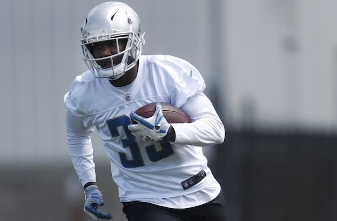 Fantasy owners seeking RB value in the middle rounds should chase down Lions rookie Kerryon Johnson. (AP)