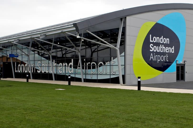 Southend Airport in Essex