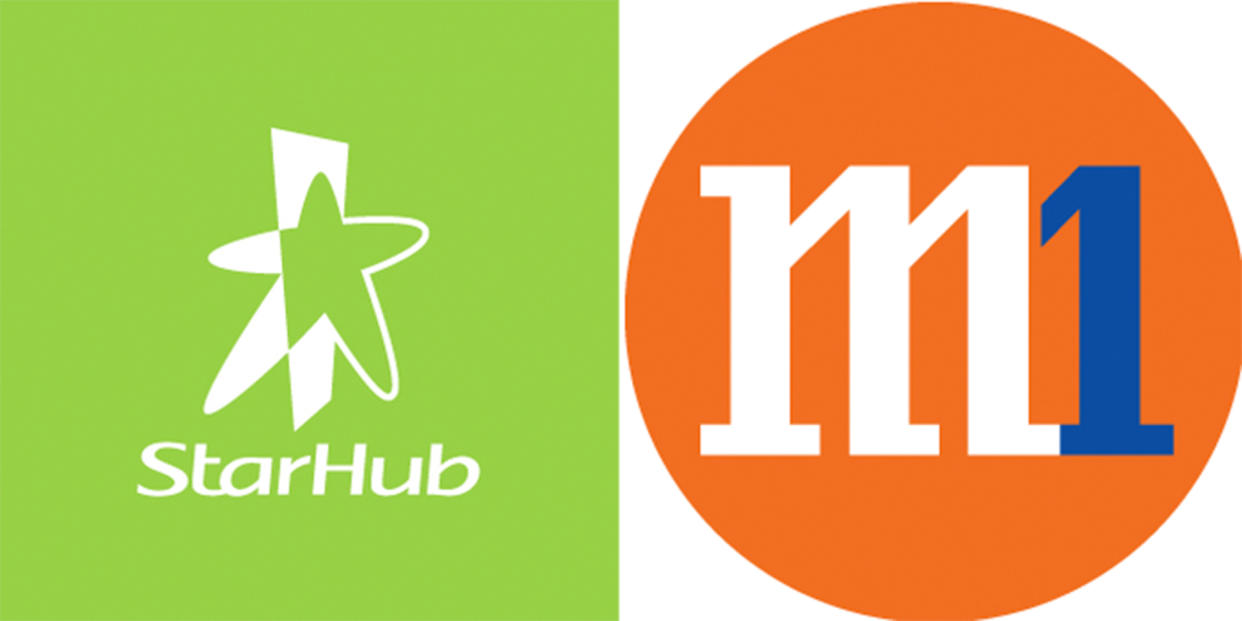 StarHub and M1 were fined $210,000 and $400,000, respectively, over broadband service disruptions that took place earlier this year. (PHOTOS: StarHub / Facebook, M1 / Facebook)