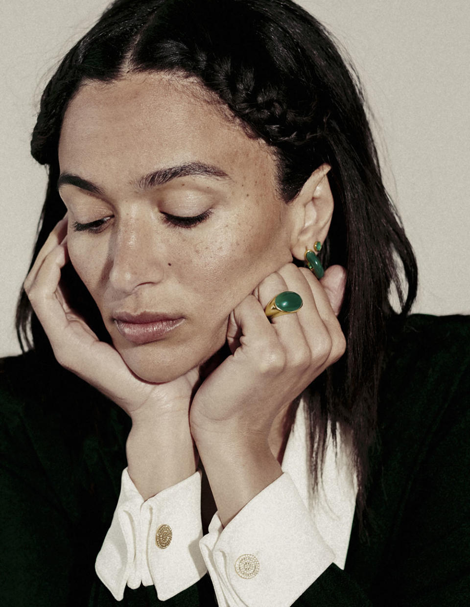 Stylist Kate Young has debuted a new collaboration for fall 2022 with jeweler Monica Vinader.