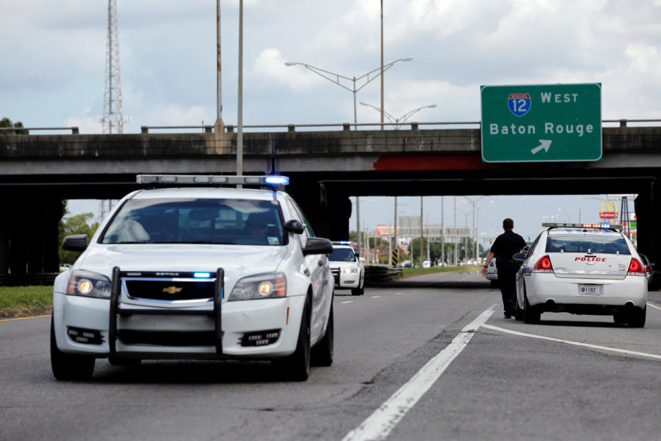 Several police officers shot in Baton Rouge