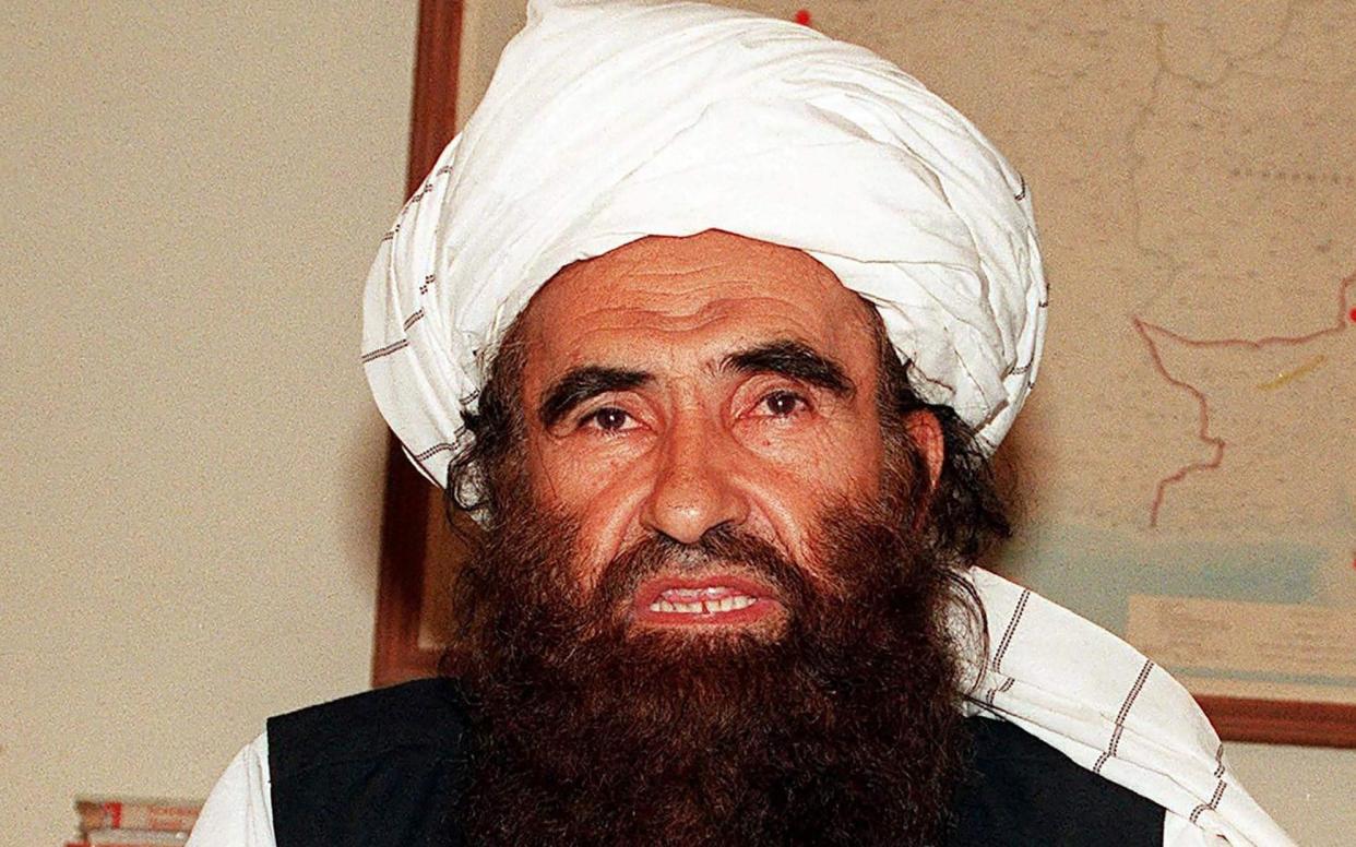 Jalaluddin Haqqani, the Afghan founder of the militant Haqqani network ,died after a long illness - AFP
