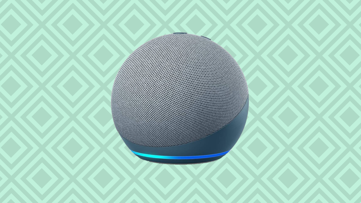 Save 40 percent on this Echo Dot (fourth generation) smart speaker. (Photo: Amazon)