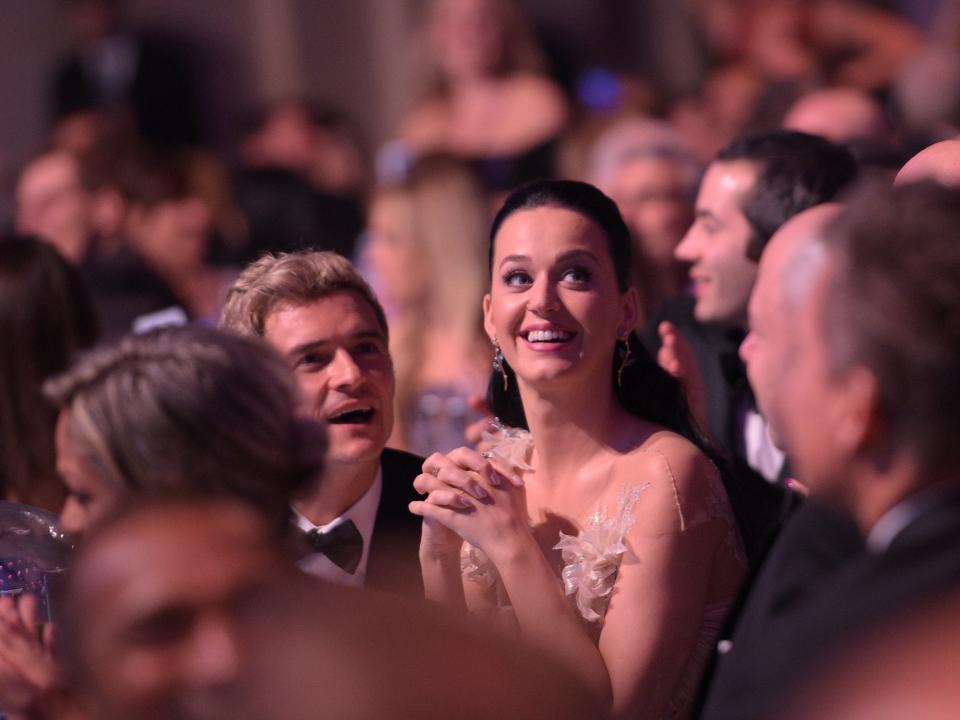 Katy Perry and Orlando Bloom